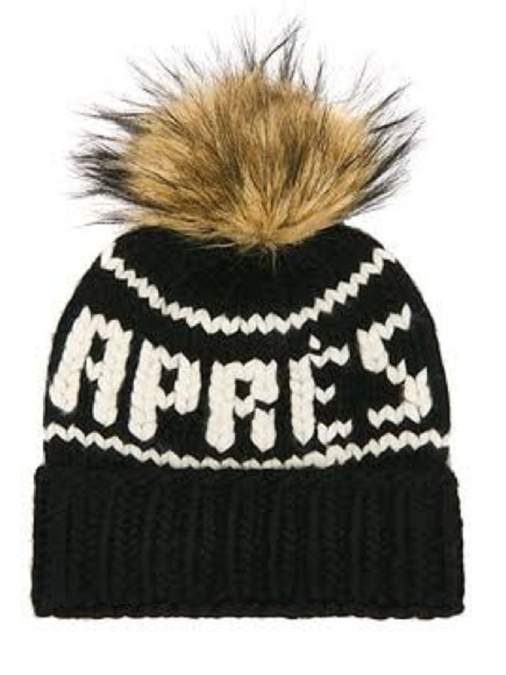 Lele Sadoughi Après Beanie in Jet Black